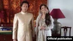 Politisi Pakistan Imran Khan menikahi Reham Khan, mantan reporter BBC (foto: dok).