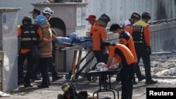 Patlamada, çoğu Çin vatandaşı 22 kişi öldü.