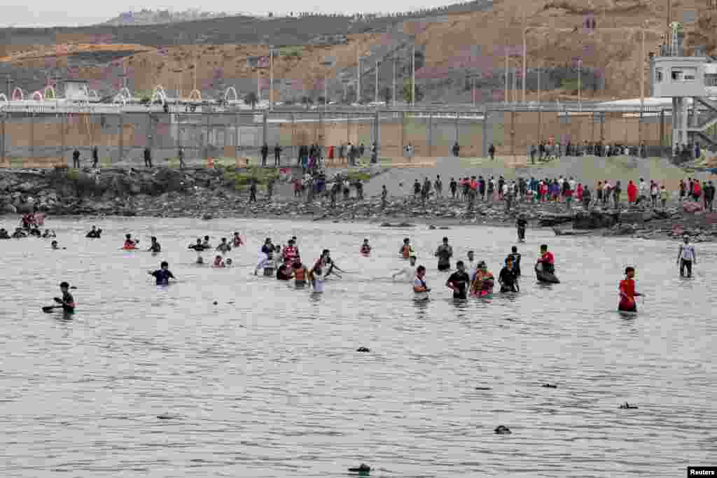 MIGRATION-EUROPE/SPAIN-CEUTA