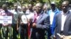 FILE: MDC-T Leader Morgan Tsvangirai addressing a crowd in Harare.