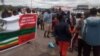 FILE: Members of the Amalgamated Rural Teachers Union of Zimbabwe on a protest walk from Manicaland to Harare ...