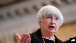 Bộ trưởng Ngân khố Mỹ Janet Yellen. 