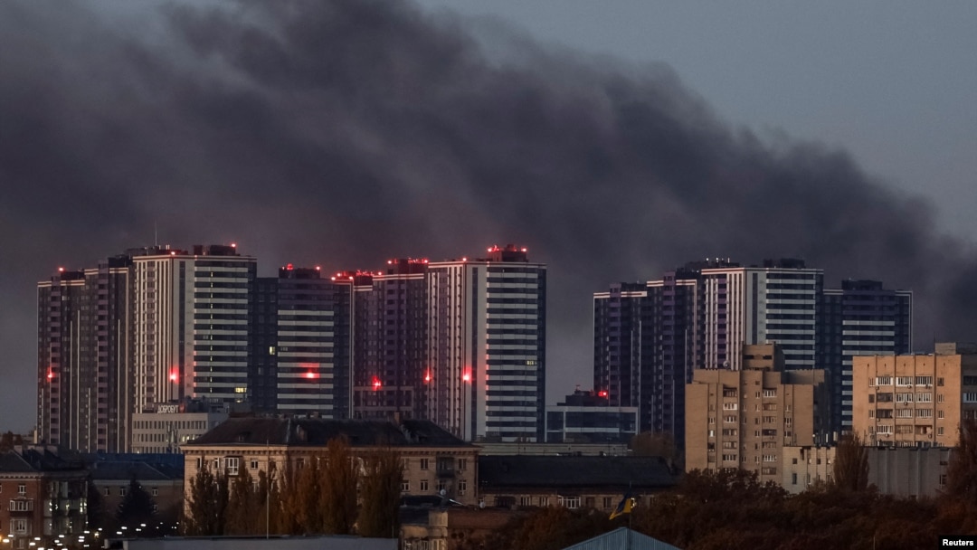 Ruski napad dronovima na Kijev