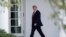 President Donald Trump walks towards the Oval Office of the White House in Washington, Sept. 26, 2019.