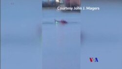 2018-03-12 美國之音視頻新聞: 紐約觀光直升機墜毀5人喪生