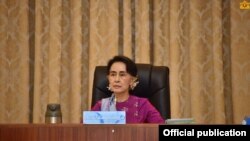 ပြည်ထောင်စုငြိမ်းချမ်းရေးညီလာခံ - (၂၁)ရာစုပင်လုံ ကျင်းပရေး ဗဟိုကော်မတီ အစည်းအဝေးကျင်းပ(Myanmar State Counsellor Office)