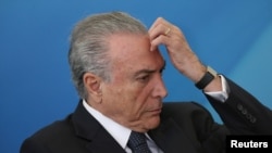 El expresidente brasileño Michel Temer ya había sido acusado de corrupción en tres ocasiones anteriores.