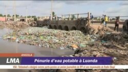 Pénurie d'eau potable à Luanda