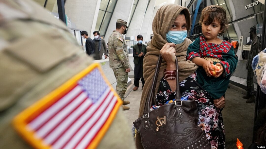 Amerikaga yetib kelgan afg'onlar, Virjiniya shtati, 1-sentabr, 2021