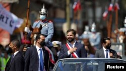 Gabriel Boric fue juramentado este viernes, como nuevo presidente de Chile.