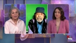 هادی خرسندی و هما سرشار در ویژه‌برنامه نوروز صدای آمریکا.