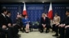 美国总统唐纳德·特朗普在纽约举行的第81届联合国大会期间与日本首相高市早苗举行了会晤。(2026年9月22日)