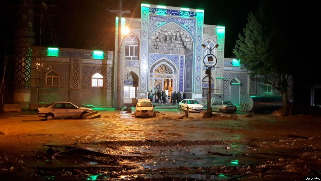 Banjir di Iran (foto: ilustrasi). 