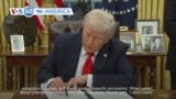 VOA60 America - Trump imposes 25% tariffs on steel, aluminum imports