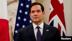 Foto Achiv: Sekrete d Eta Etazini Marco Rubio nan Depatman d Eta nan Washington, 21 Janvye 2025. 