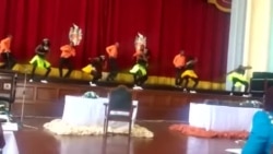 A Music Ensemble Entertaining Crowd At Civic Function in Bulawayo