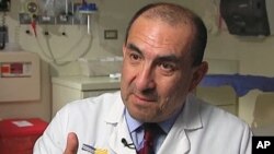 Dr. Elmer Huerta at the Washington Hospital Center urges people consult a physician about all the risks involved with aspirin