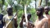 FILE - Central African Republic anti-Balaka fighters are pictured on May 15, 2015, near Bambari during a military training session. 