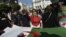 Manifestation anti-gouvernementale à Alger, en Algérie, le 21 février 2020. (Photo by RYAD KRAMDI / AFP)