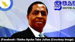 Sisiku Ayuk Tabe, président du mouvement séparatiste anglophone au Cameroun, 31 octobre 2017. (Facebook/Sisiku Ayuka Tabe Julius)