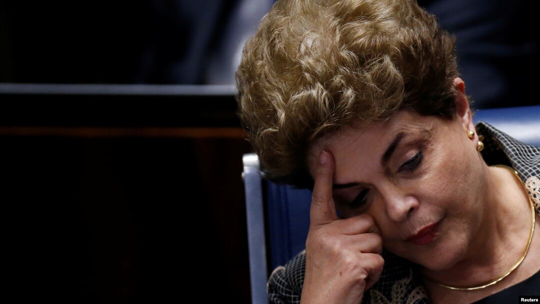 Opozvana predsednica Brazila, Dilma Rusef, avgust 2016.