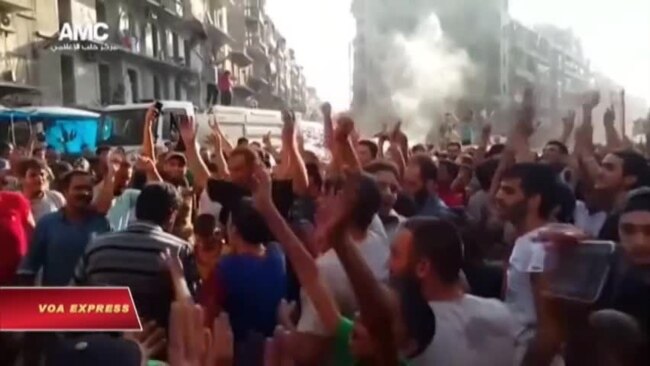 Phiến quân Syria phá quyền kiểm soát của chính phủ ở Aleppo