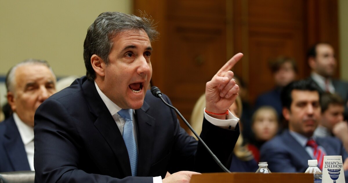 Cựu luật sư Cohen lên án Trump là 'kẻ lừa đảo,' tỏ ra ăn năn