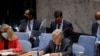 FILE - United Nations Secretary-General Antonio Guterres addresses the U.N. Security Council at the United Nations in New York City, Aug. 16, 2021. 