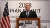 U.S. Secretary of State Mike Pompeo speaks during the United Against Nuclear Iran Summit on the sidelines of the U.N. General Assembly in New York, Sept. 25, 2018.