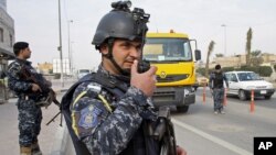 عکس آرشیوی از نیروهای امنیتی عراق در بصره