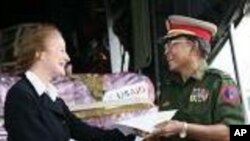 U.S. Aid Reaches Burma