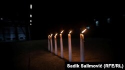 Marking the International Holocaust Remembrance Day at the Potocari Memorial Center in Srebrenica