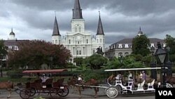 El estilo relajado de la cultura y vida de Nueva Orleans ha regresado, pero la ciudad aún lucha por recuperarse.