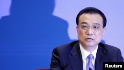 리커창 중국 총리. 