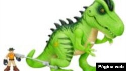 Los juguetes de Jurassic World eran fabricados hasta ahora por Hasbro, rival de Mattel.