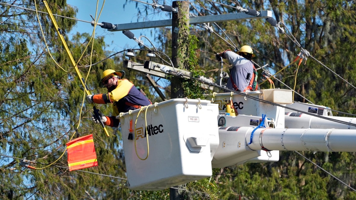 Florida governor praises progress in Hurricane Milton recovery, but water problems persist