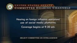 Live: Сенатские слушания об операциях иностранных разведок с помощью соцсетей