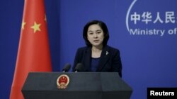 資料照：中國外交部發言人華春瑩。
