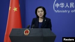 Hua Chunying, porta-voz do Ministério dos Negócios Estrangeiros da China