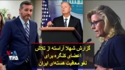 گزارش شهلا آراسته از تلاش اعضای کنگره برای لغو معافیت هسته‌ای ایران