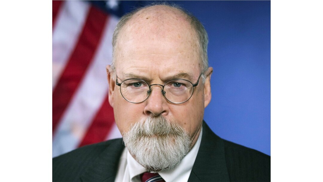 FILE - This 2018 portrait released by the U.S. Department of Justice shows Connecticut's U.S. Attorney John Durham, the prosecutor leading the investigation into the origins of the Russia probe.
