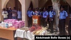 Some of the items recovered from the suspects in Zamfara 