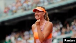 Maria Sharapova , en demi-finale de l'Open d'Australie (Reuters)