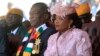 President Emmerson Mnangagwa and his wife, Auxillia.