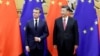 Arhiva: Francuski predsjednik Emanuel Makron i kineski predsjendik Ši Đinping u Pekingu, 6. novembra 2019. godine. (Foto: Rojters/Jason Lee) 
