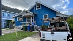 The house of Ryan Routh is seen in Kaaawa, Hawaii, Sept. 15, 2024. Routh is in police custody in connection with the apparent assassination attempt of Republican presidential nominee former President Donald Trump in West Palm Beach, Fla.