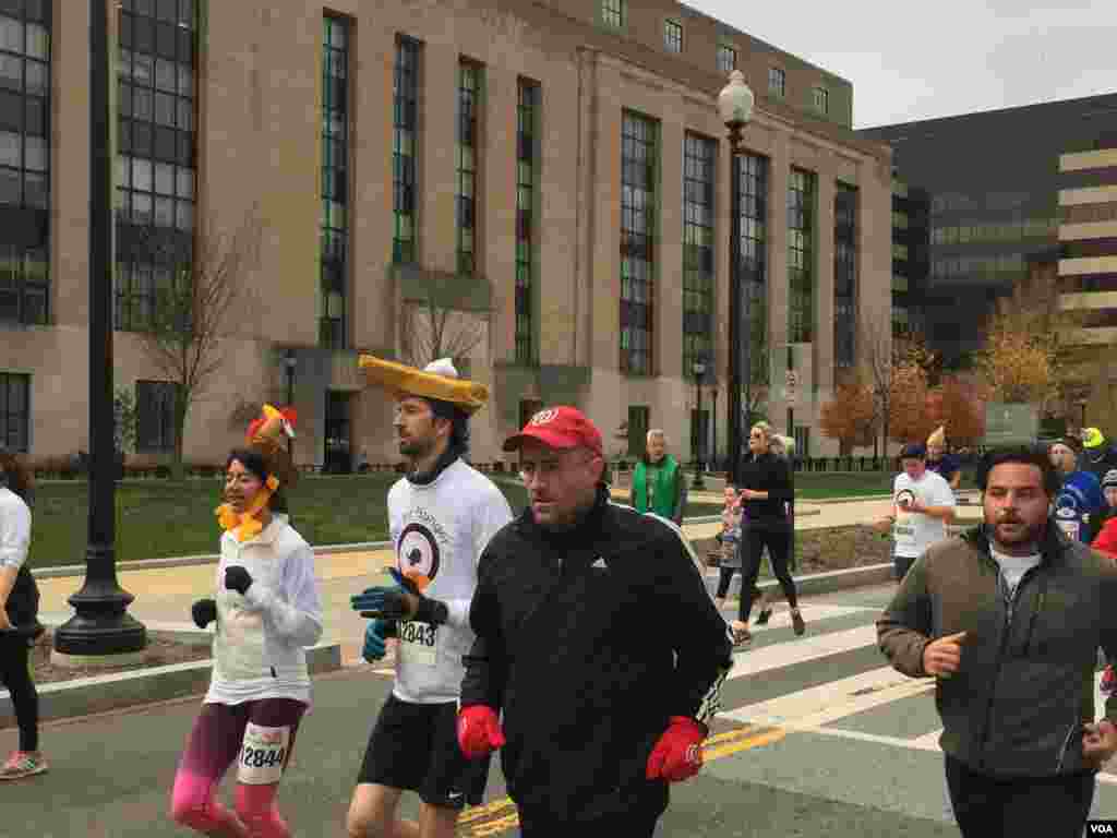 Parada do Thanksgiving na cidade de Washington DC. O evento anual é dedicado à luta contra a fome. Nov., 24, 2016