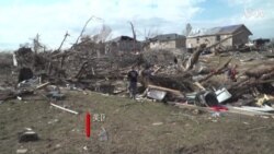 罕见龙卷风造成灾难 邻近各社区开展互助