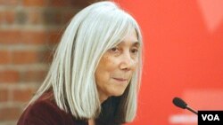 Maria Kodama, la viuda del escritor Jorge Luis Borges, ha representado a la Fundación que da nombre su difunto marido.