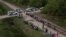 Migrantes solicitantes de asilo en La Joya, Texas, Estados Unidos. [Foto de archivo]